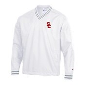 USC Trojans Men's Champion White SC Interlock Super Fan Scout Jacket